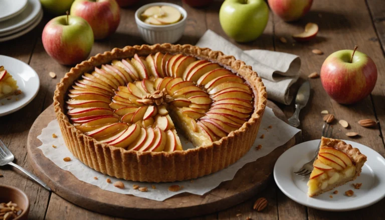 gateau frangipane pomme