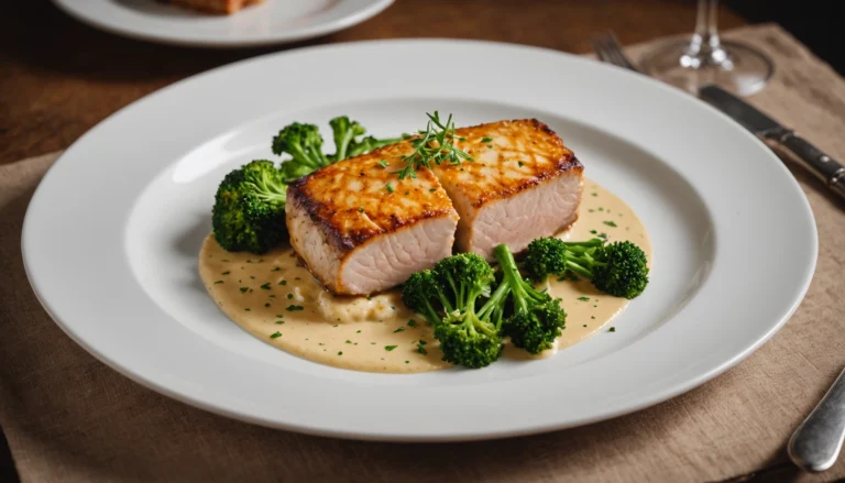 filet de lingue à la crème