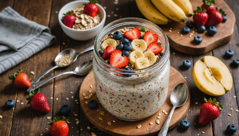overnight porridge recette