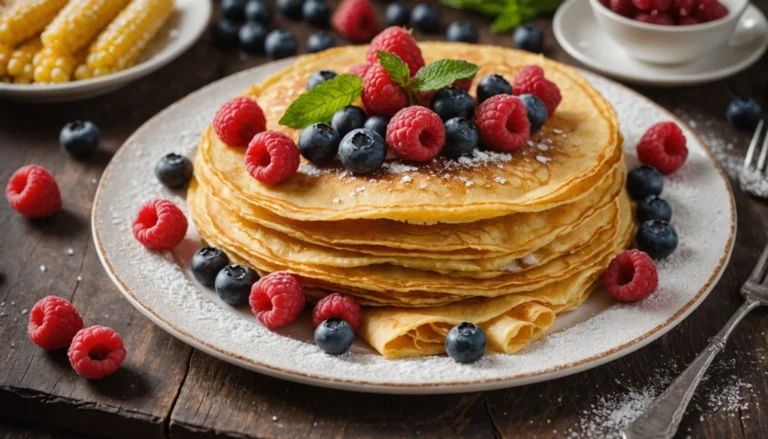 crepe de farine de mais