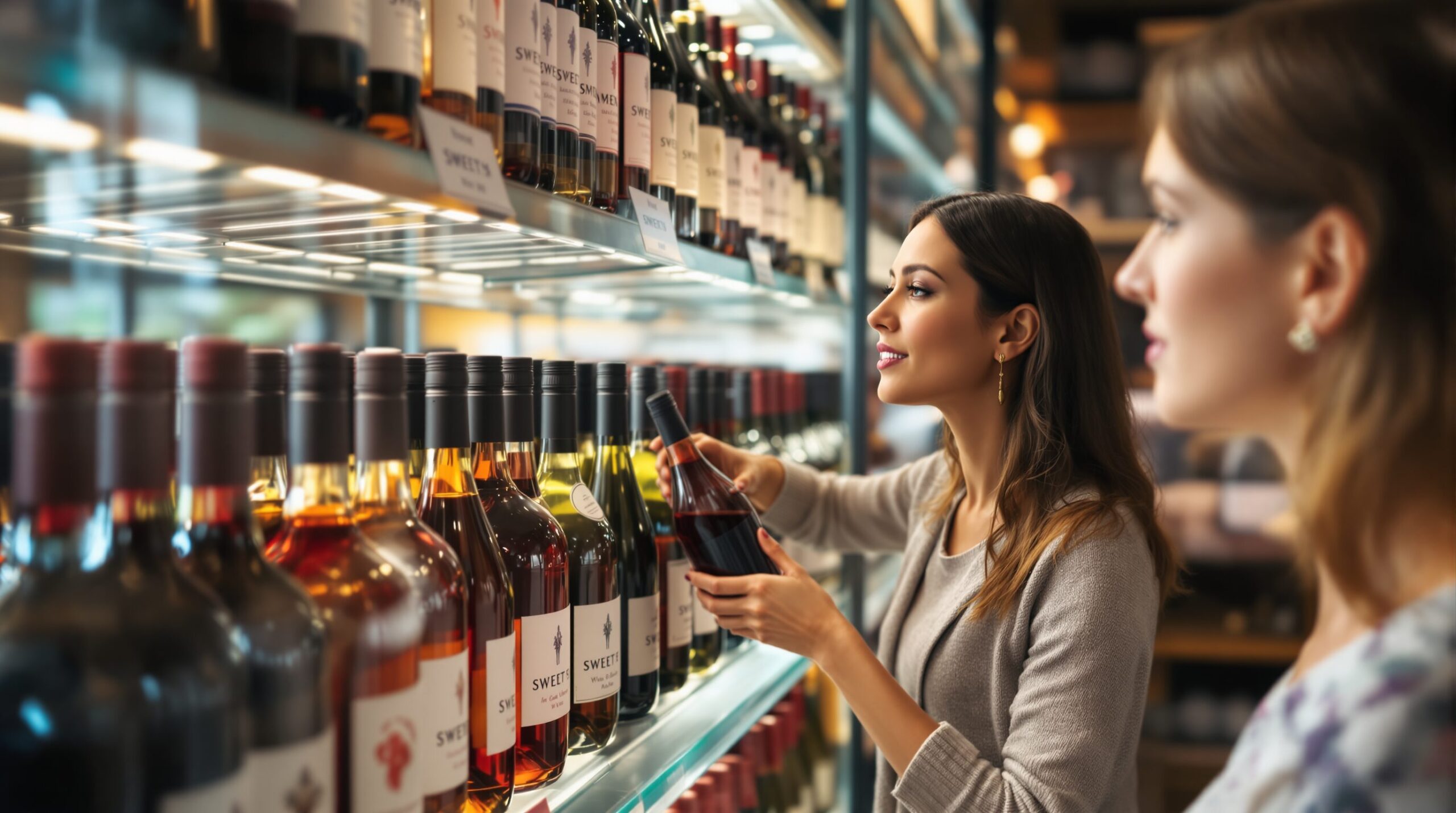 vin rouge doux pour femme