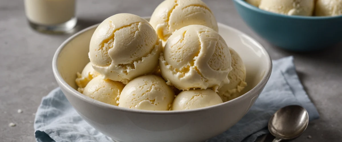 recette glace vanille sans sorbetière lait concentré