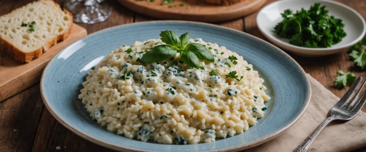 risotto roquefort