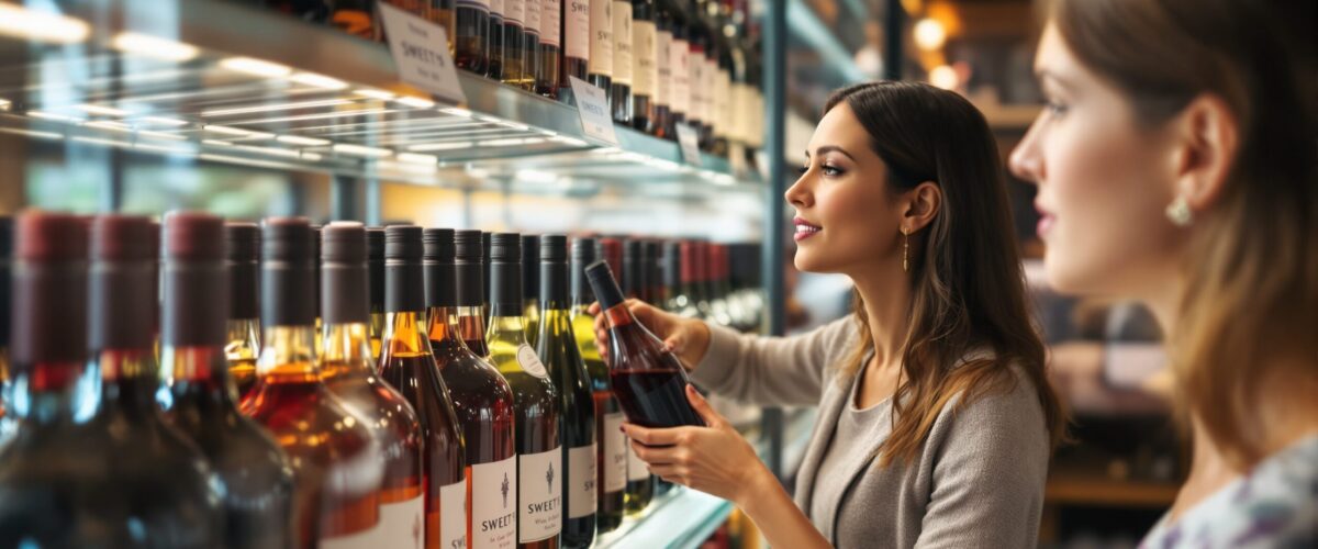 vin rouge doux pour femme