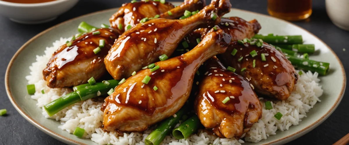 poulet mariné sauce soja miel