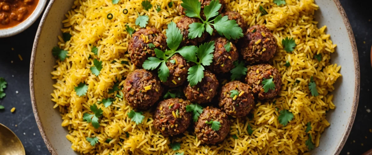 recette riz viande hachée marocaine